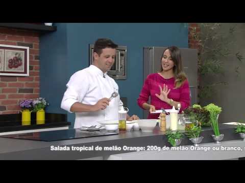Receita Bom Sabor Salada de quinoa e salada tropical de melão orange - Luiz Mainente 02/03/2015