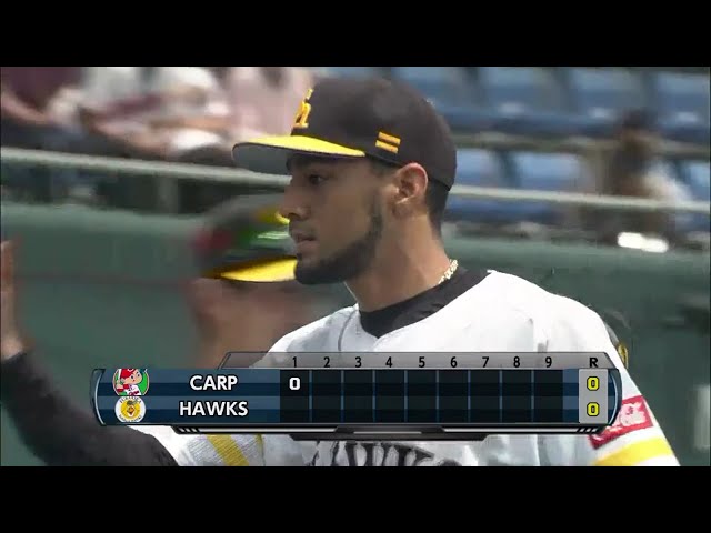 【ファーム】唸るストレート!!  ホークス・スアレス 3者連続三振を奪う!! 2018/6/7 H-C(ファーム)