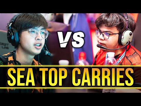 T1.23savage vs Fnatic.Raven - Best of the Best CARRIES in SEA Battle DOTA 2
