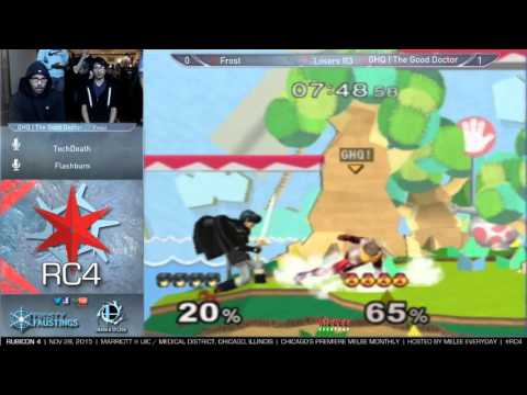 Rubicon 4 [11/28/15] - LR3: Frost (Samus) vs. GHQ | The Good Doctor (Sheik)