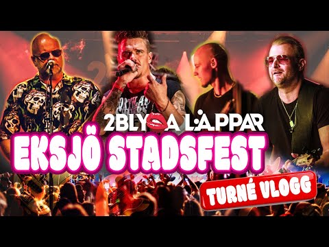 VI RIVER HELA EKSAJÖSTADSFEST | 2 Blyga Läppar-TurnéVlogg (Del 1)