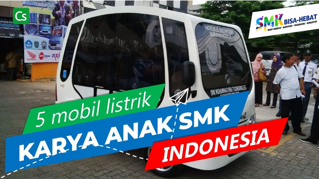 Awesome, here are 5 electric cars made by Indonesian children.