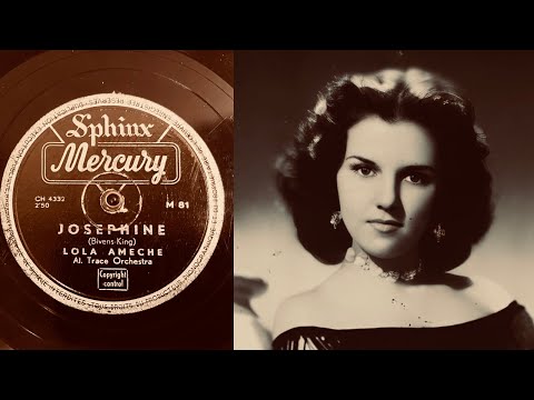 Lola Ameche - Josephine - 78 rpm - Sphinx Mercury M81 - 1951