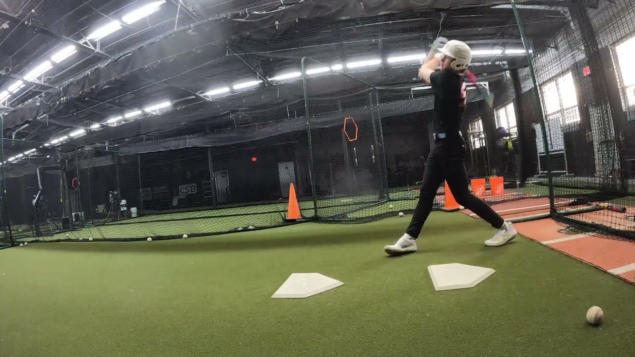 Gunner two plate fastball drill.