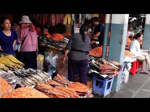 Cambodian Wet Market - Phnom Penh, Cambodia