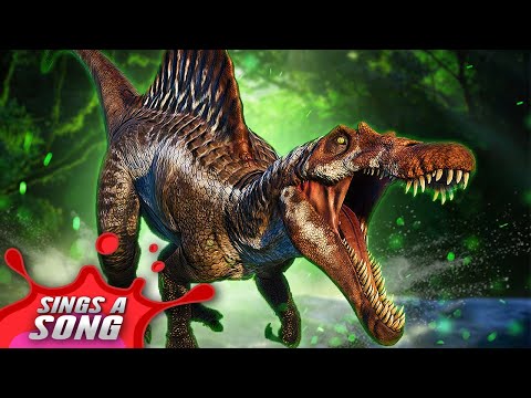 Spinosaurus Sings A Song (Jurassic Park + World Dinosaur Parody Rap)