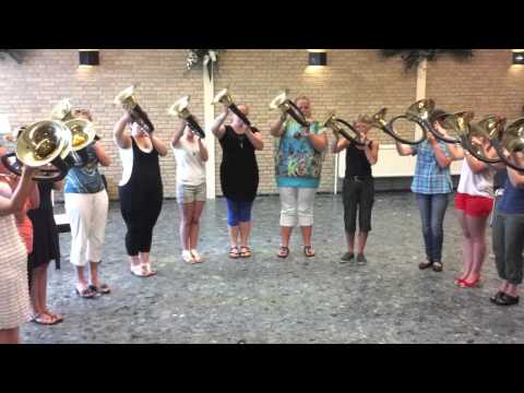 Jachthoorn & Trompetterkorps Edelweiss - Jachthoorn Toonladder