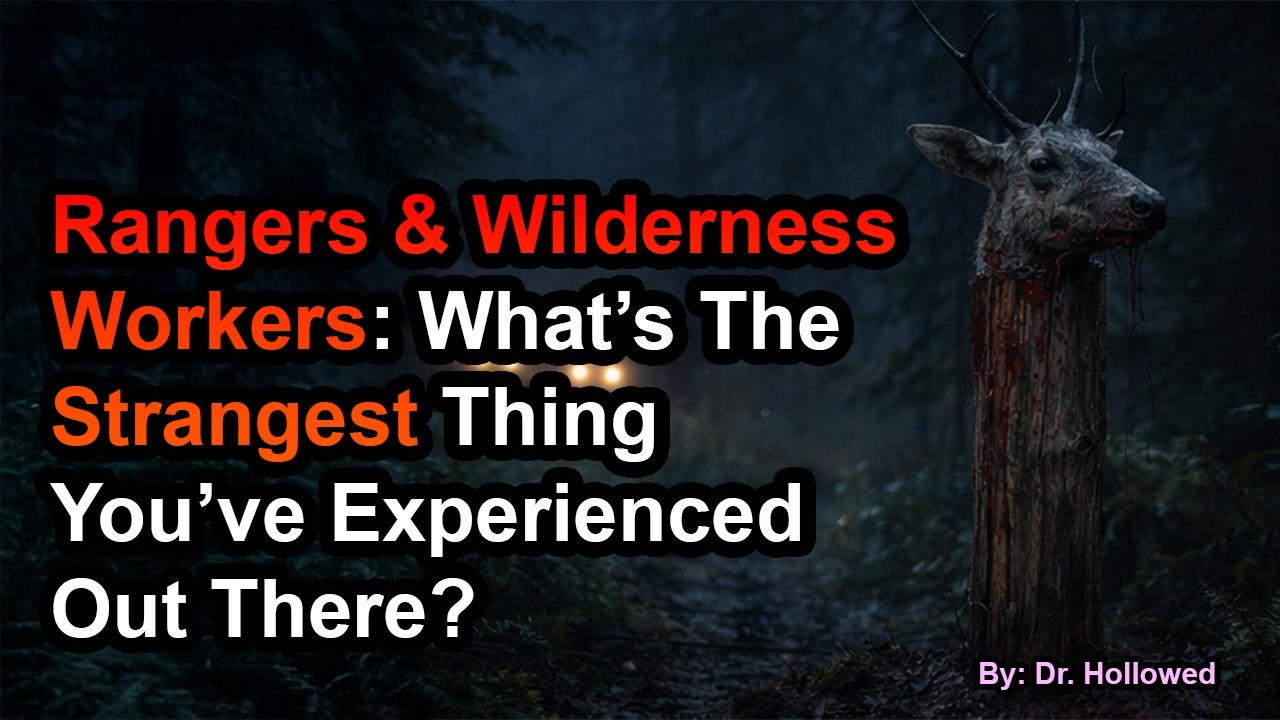 Rangers & wilderness workers: what’s the strangest thing you’ve experienced out there?