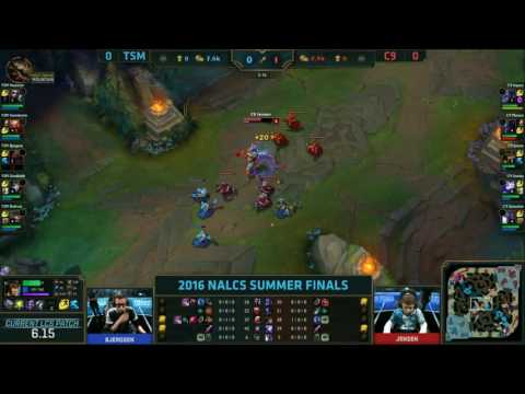 Jensen vs Bjergsen - 1vs1 Cassiopeia vs Vladimir - League of Legends