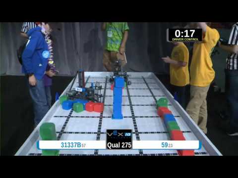 2015 VEXIQ Elem Q275 -  (31337B 59) 108 - VEX-IQ Elementary School-VEX Worlds 2015