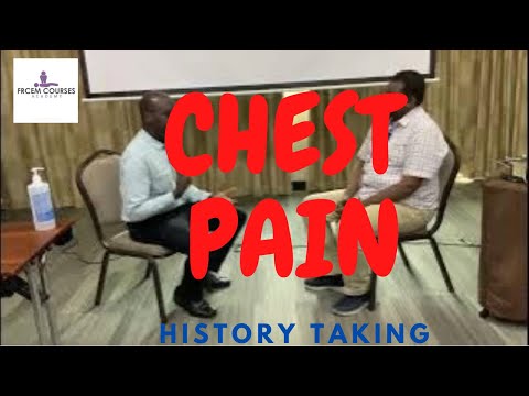 MRCEM OSCE: Chest pain history