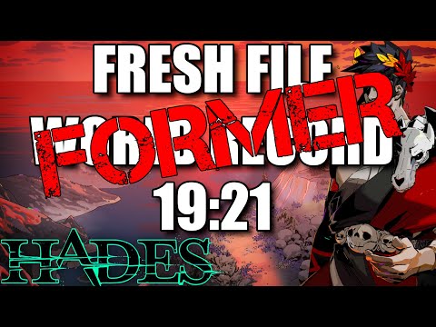 [Former WR] Hades First Run in 19:21 | Fresh File Speedrun