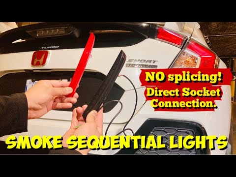 Wiring and Installation Smoke Sequential Lights Honda Civic