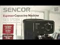 Pákové kávovary Sencor SES 1710BK