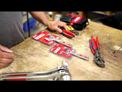 Milwaukee Adjustable non-back off Crescent wrenches 12", 8" wide mouth and 6"
