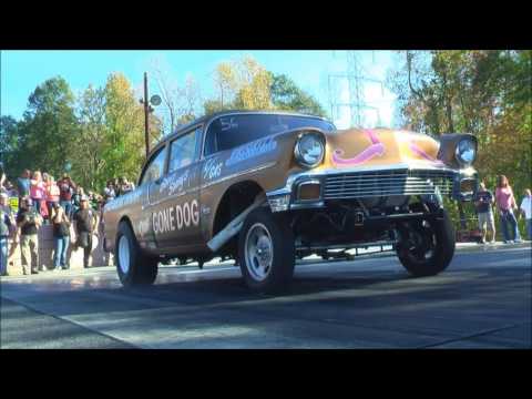 SKULL GARAGE...11/5/16 SOUTHEAST GASSER FINALS, FULL EVENT GREER DRAGWAY