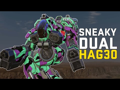 Dual HAG30/ER Large Laser, ECM - Mechwarrior Online