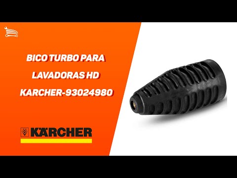 Bico Turbo Simples 04 para Linha Profissional KARCHER-93024940 - Video