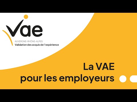 Les étapes de la VAE