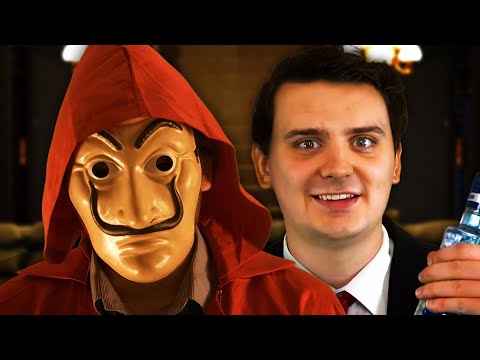 Money Heist vs. The Wolf of Wall Street - Rap Battle! - ft. Keyblade & Gridline Studios