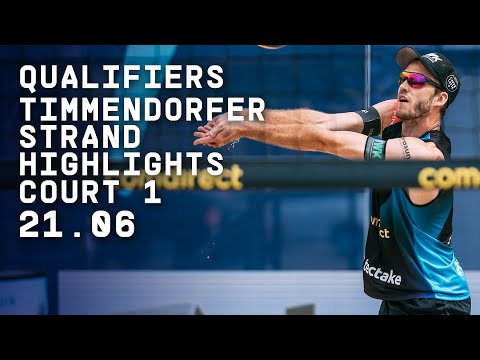 Highlights Court 1 / 21.06 | Qualifiers Timmendorfer Strand 2021 | Trops4