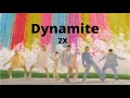 BTS - Dynamite but every time they say dynamite it gets faster | BTS | The k-pop family