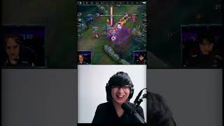 トロールするOnerと4MANアルティメットを決めるFaker - RedBull LEAGUEofItsOWN T1 vs BIG #Shorts
