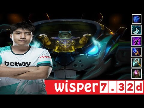 [DOTA 2] EG.Wisper the TIMBERSAW [OFFLANE] [7.32d]