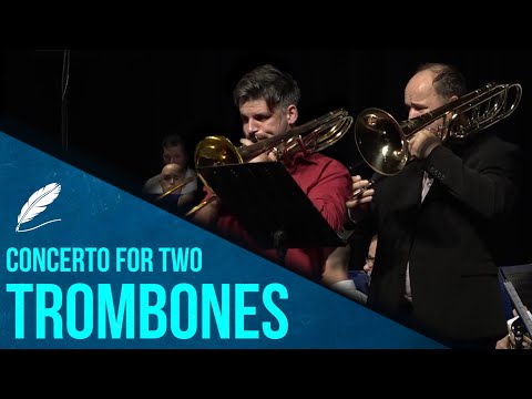 Zoltan Kiss and Matyas Veer | Concerto for two trombones and windband | Composed by Ricardo Mollá