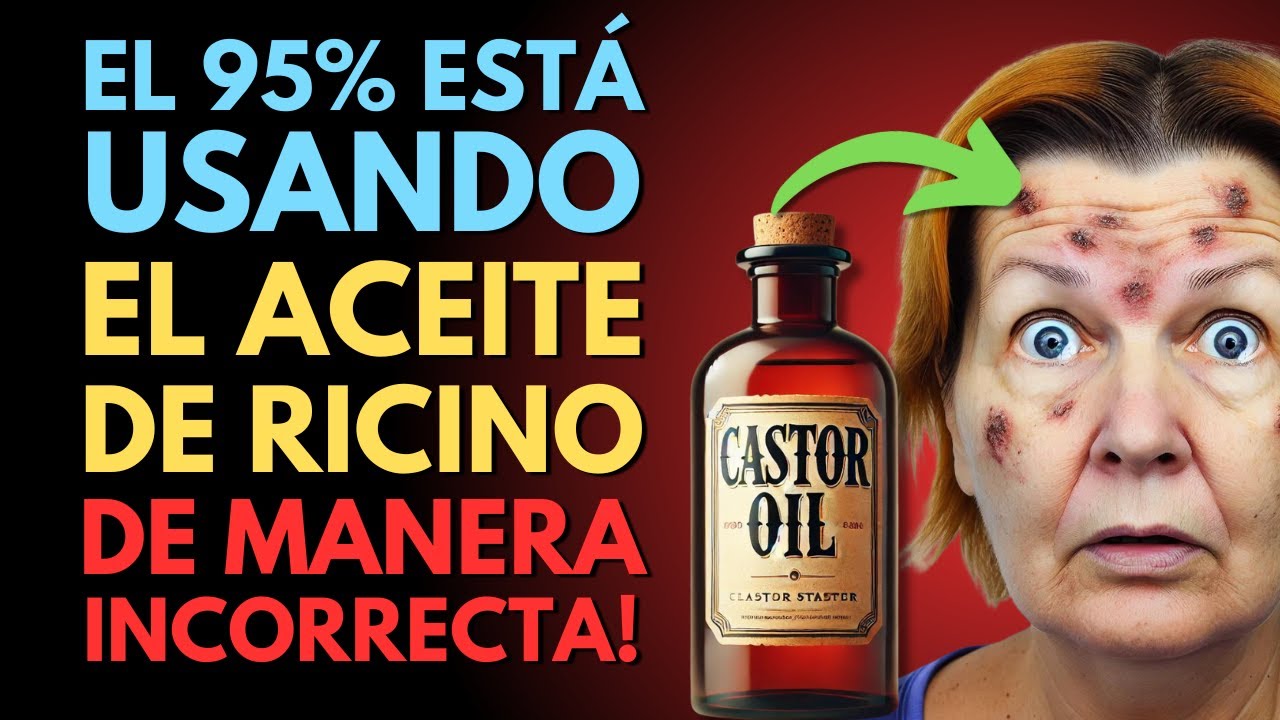 ✅ 95% de las Personas se Equivocan al Usar ACEITE de Ricino