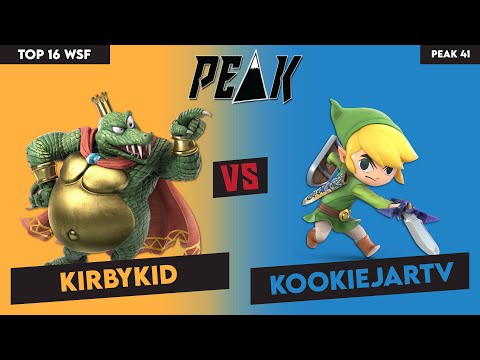 Top 16 WSF TDT KirbyKid (K Rool) vs KookieJarTV (Toon Link) (Peak #41)