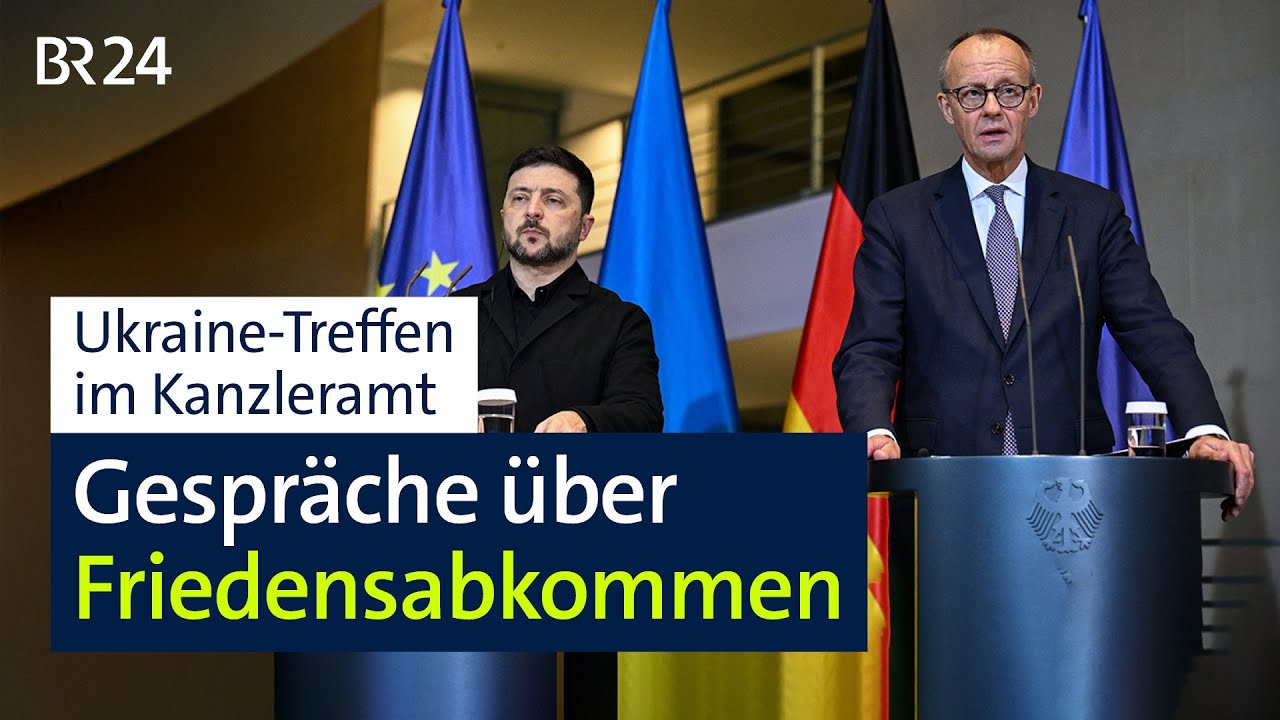 Berlin: Ukraine-Verhandlungen im Kanzleramt | BR24