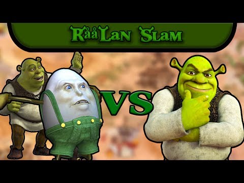 RååLan Slam - LR 2 - HumptyTrumpty ( Humpty Dumpty, Shrek) vs JF (Shrek)