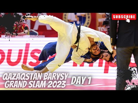 TOP IPPONS & HIGHLIGHTS - Qazaqstan Barysy Grand Slam 2023 - DAY 1