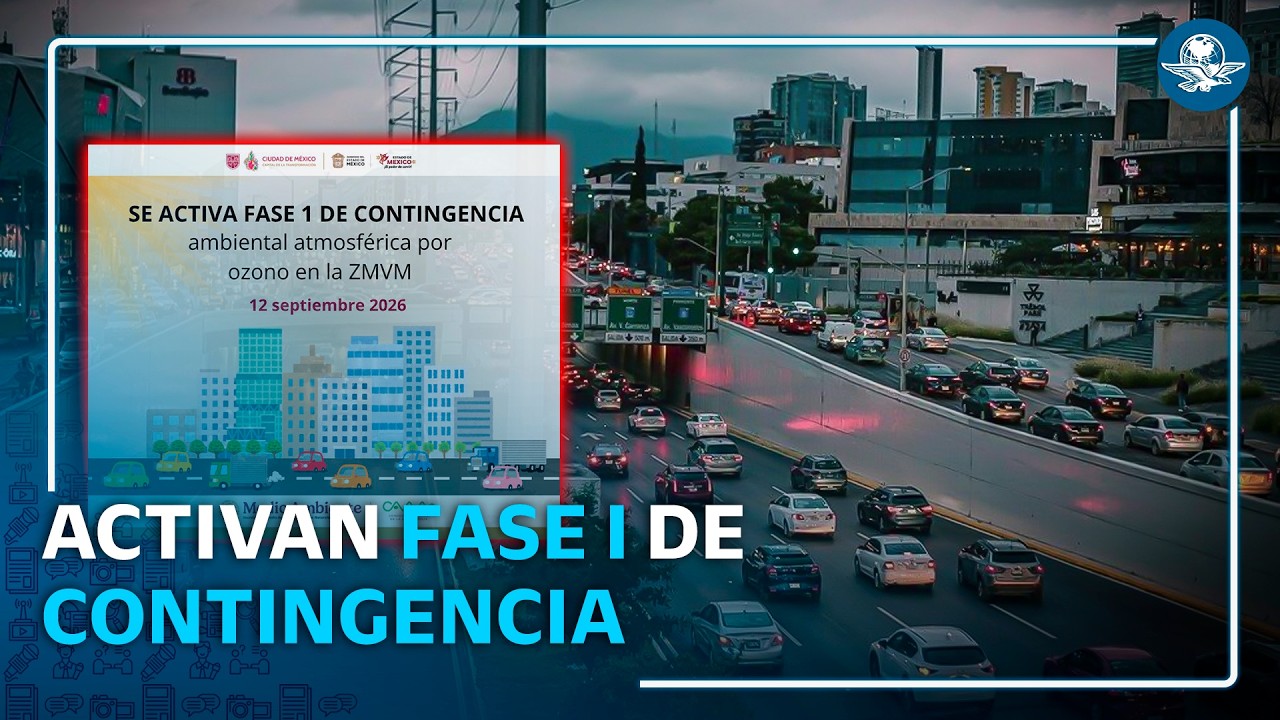 ¿Qué autos no circulan con la Fase I de Contingencia Ambiental?