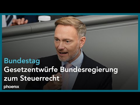 Gesetzentwürfe Bundesregierung zum Steuerrecht am 26.09.24
