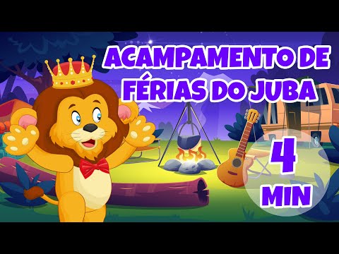 Acampamento de Férias do Juba - Giramille 4 min | Desenho Animado Musical