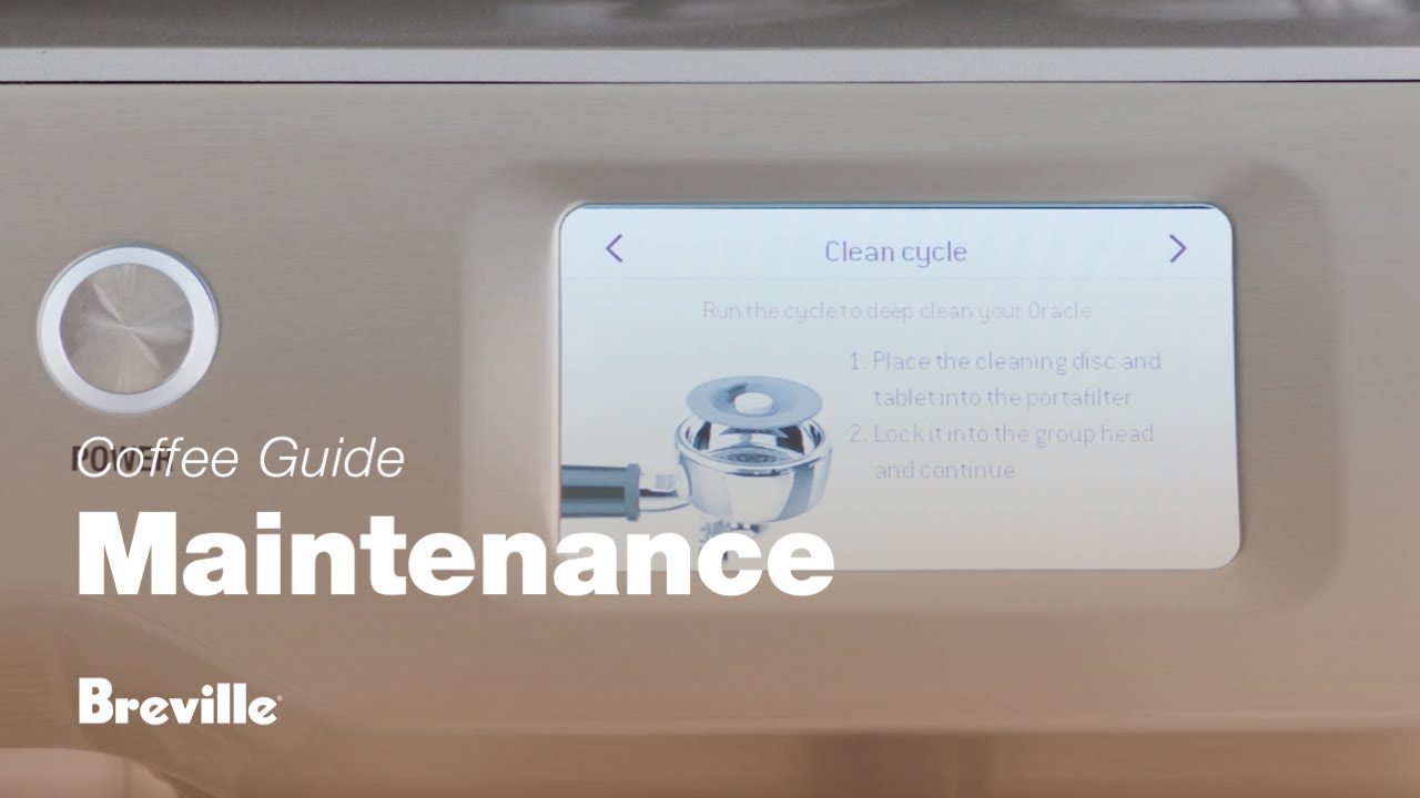 How to perform a cleaning cycle 