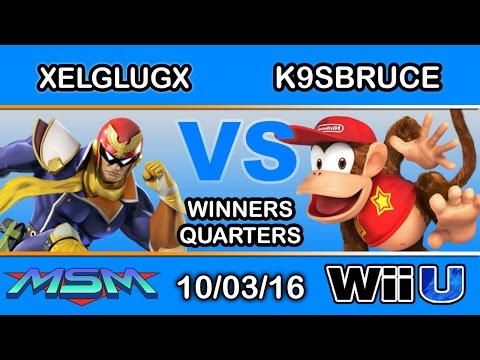 MSM 68 - XElGlugX (Captain Falcon) Vs. Infamous | K9sBruce (Diddy Kong) Winners Quarters