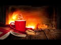 Peaceful Campfire at Sunrise - 5K Nature Relaxation Video with Crackling Fire Sounds