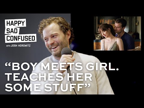 Jamie Dornan summarizes 50 SHADES movies in less than 30 seconds