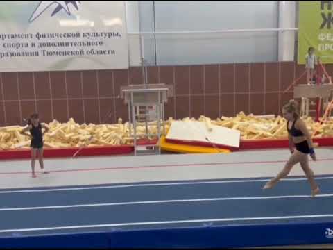 Valeria Bukina🇷🇺🤸 - Training acrobatics! 2023!