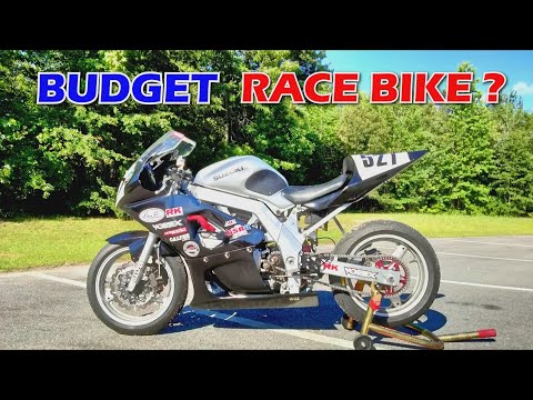 Suzuki SV650 Track Bike Walkaround and Start Up | BUDGET Race Bike
