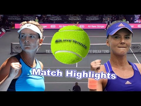 CoCo Vandeweghe vs Daniela Hantuchova Highlights Tie Break Tens NY 2018