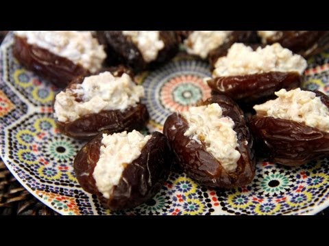 Savory and Sweet Stuffed Dates Recipe - CookingWithAlia - Episode 215