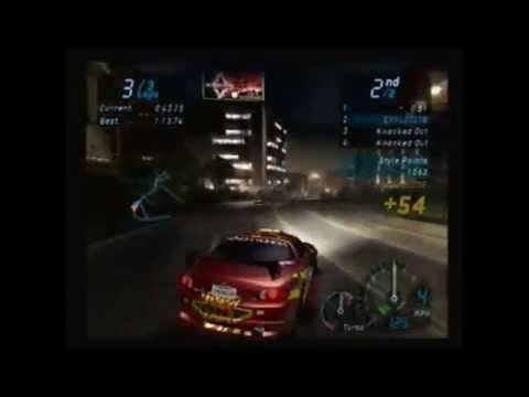 Need for Speed: Underground - Race 72: Draw Bridge Blitz (Lap Knockout) (Playstation 2)