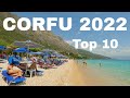 Top 10 best places to visit in Corfu Greece 2022 | What to do and attractions