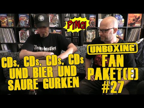 Goreminister packt aus l Fanpaket(e) #27 l CDs, CDs, CDs, Bier & Saure Gurken