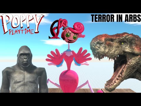PRIMATES + CARNIVORE DINOS AGAINST MOMMY LONGLEGS + UNITS - ANIMAL REVOLT BATTLE SIMULATOR