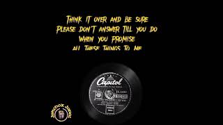 NAT 👑 COLE - If I Give My Heart To You w/lyrics Jukebox Jaunt